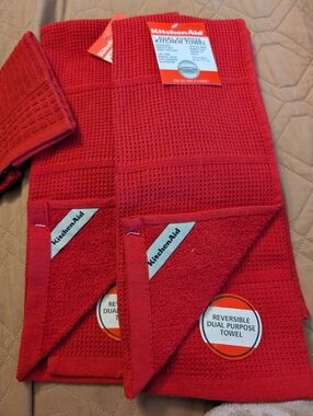 KitchenAid Red Kitchen Towels
